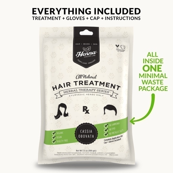 Henna Color Lab - Cassia Obovata (Neutral Henna) 2x - Picture 1 of 15